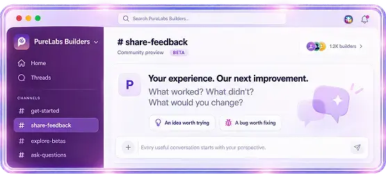 PureLabs Builders community preview